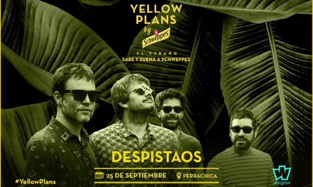Despistaos, protagonistas del último concierto de Yellow Plans by Schweppes