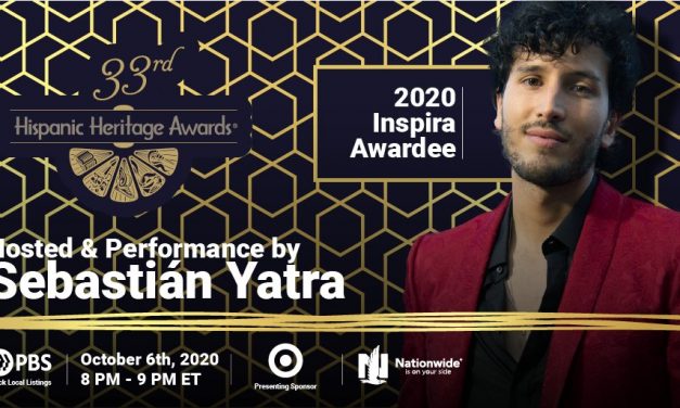 Sebastián Yatra presentará la Gala De los Hispanic Heritage Awards y será galardonado con el Premio Inspira