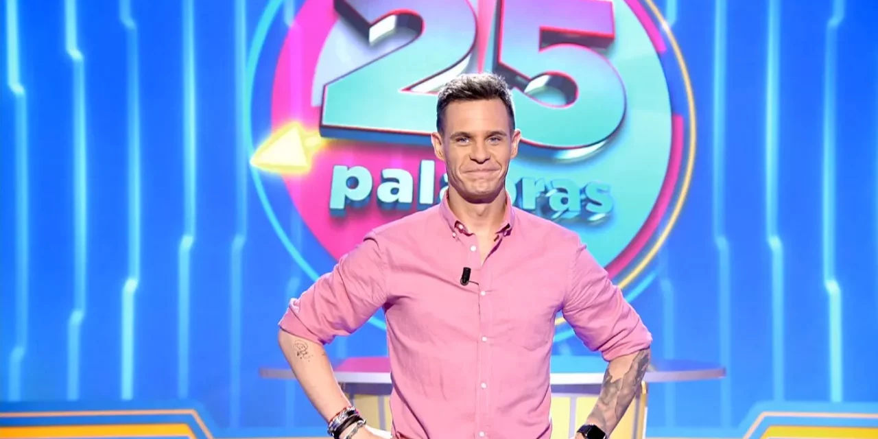 Telecinco confirma la renovación de ’25 palabras’, el concurso de Christian Gálvez