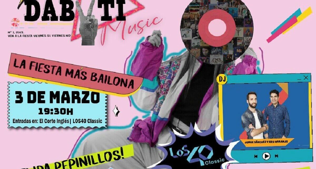 ‘DABUTI’, la sesión de tardeo musical más especial de los 80′ y 90′, llega a Madrid