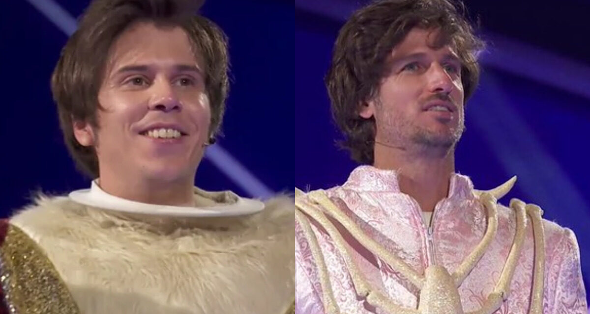 El Rubius y Feliciano López daban vida a Tigre y Esqueleto en ‘Mask Singer’