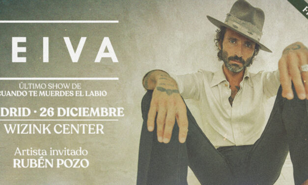 Leiva anuncia su fin de gira en el WiZink Center de Madrid el 26 de diciembre