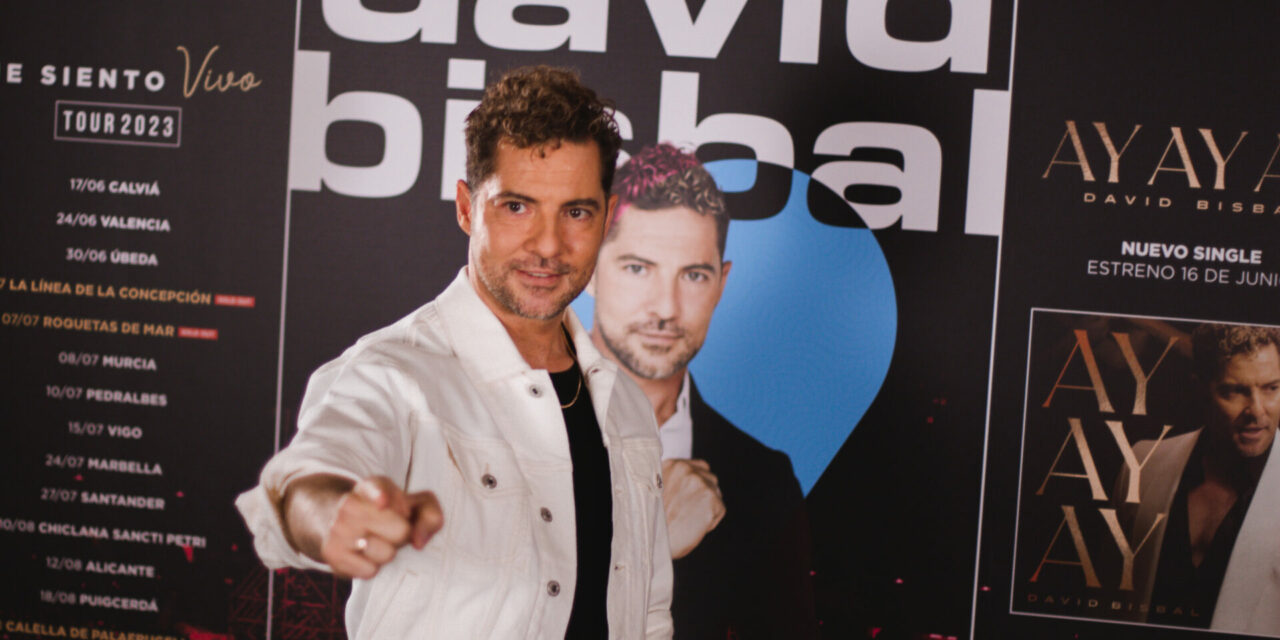 David Bisbal recorrerá España con ‘Me Siento Vivo Tour’