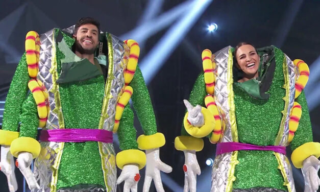 Paula Echevarría y Miguel Torres eran los Alienígenas de ‘Mask Singer’