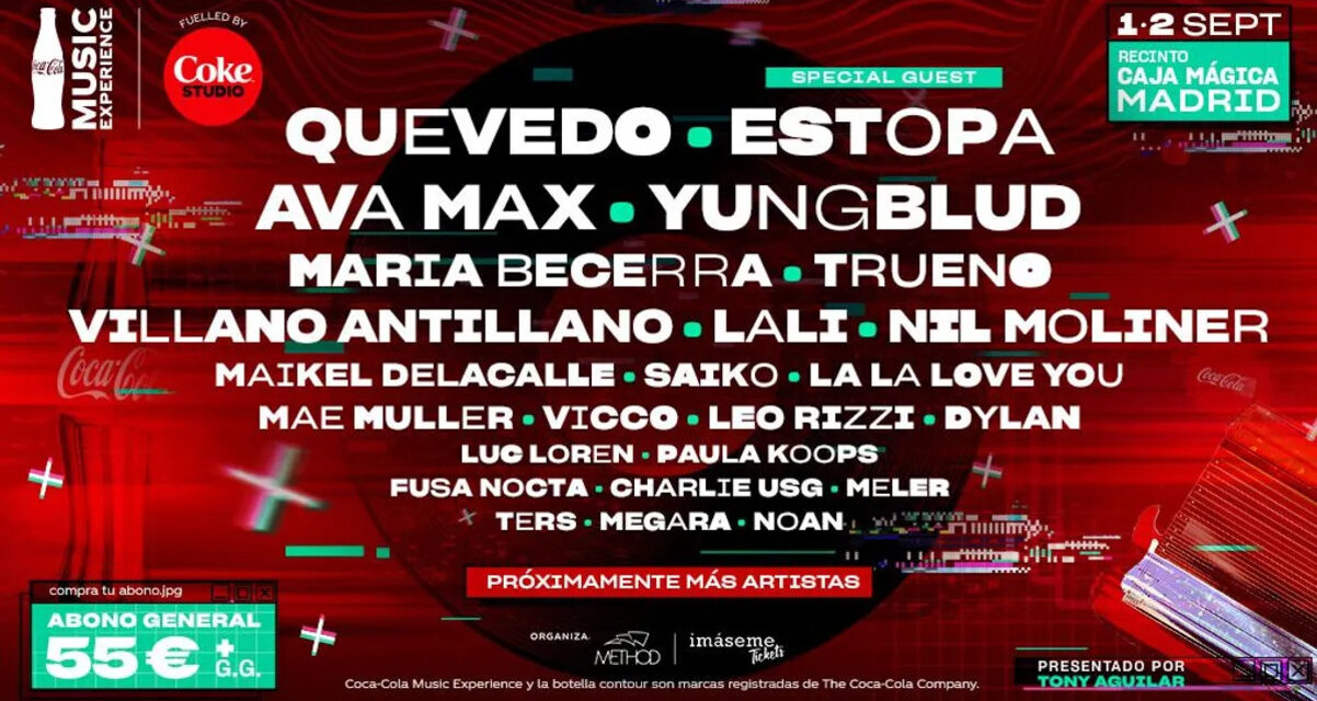 Estopa se suma al cartel del Coca-Cola Music Experience