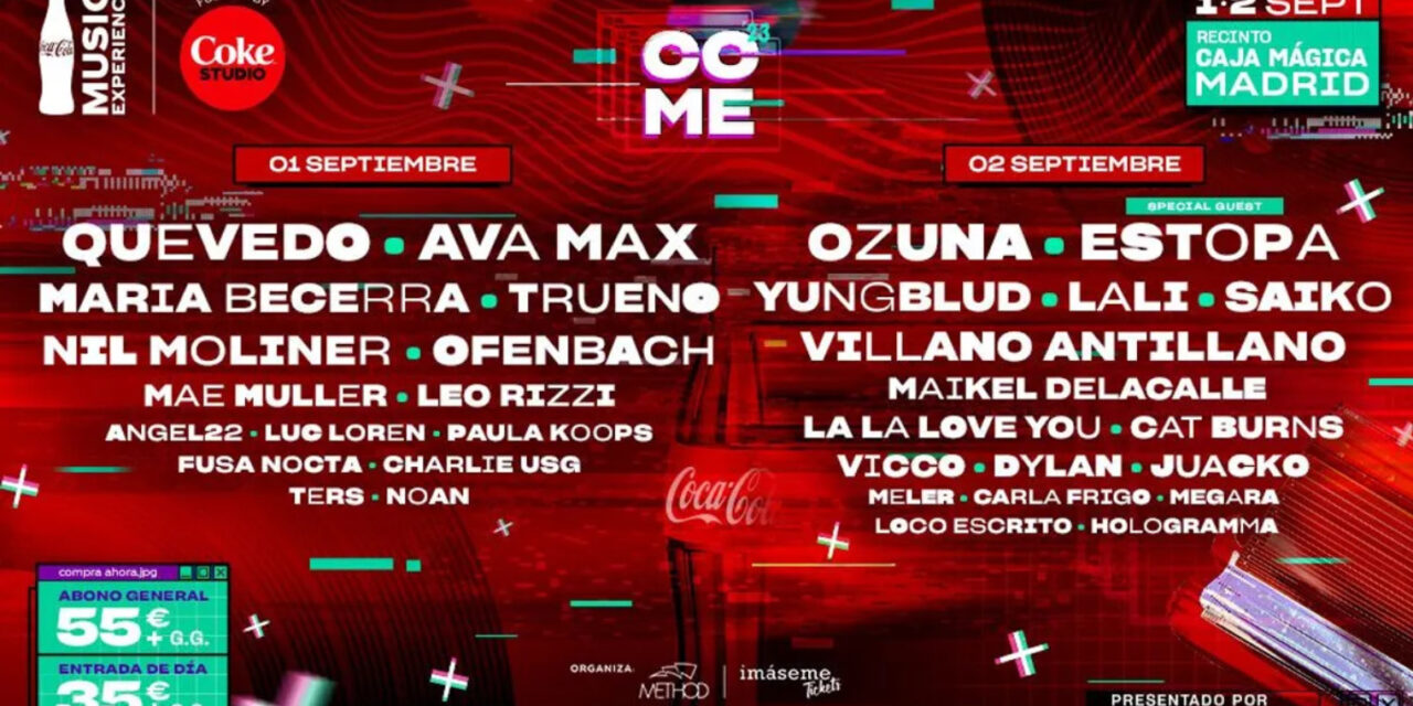 El Coca-Cola Music Experience completa su cartel de 2023