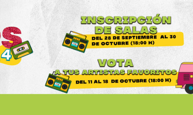 Comienzan las inscripciones para salas de conciertos para acoger conciertos de Girando Por Salas #GPS14