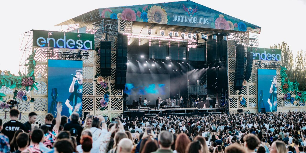 Jardín de las Delicias 2023: música de primer nivel, sostenibilidad y más de 50.000 personas para despedir el verano en Madrid