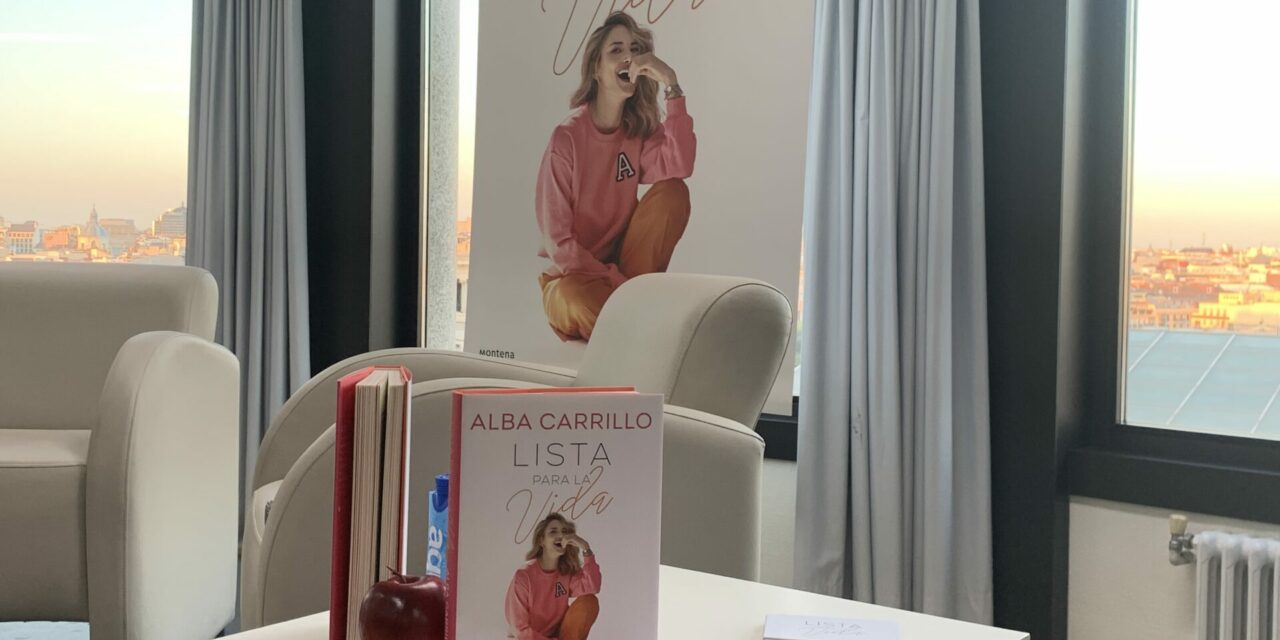 Alba Carrillo pone voz a la historia de su vida con su primer libro ‘Lista para la vida’