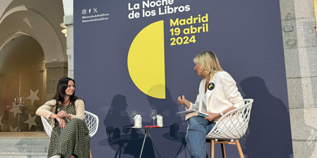 Alice Kellen da hogar a las letras en la madrileña Noche de los Libros