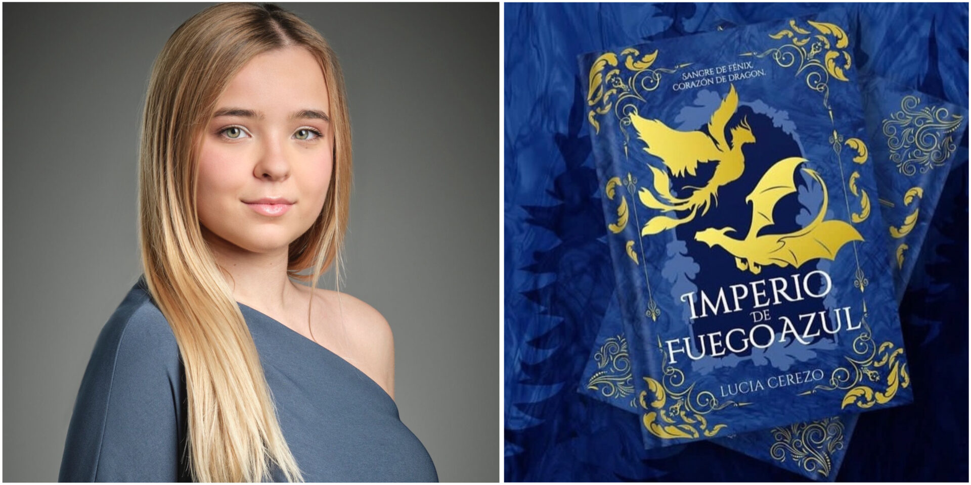 Buscando Letras Lucía Cerezo “Mi libro 'Imperio de fuego azul'