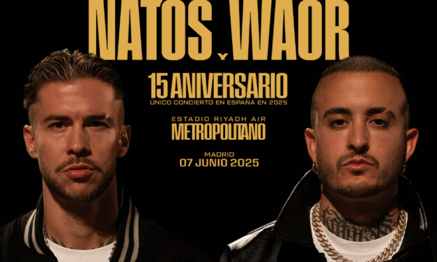 Natos y Waor celebrarán su 15º aniversario en el Metropolitano