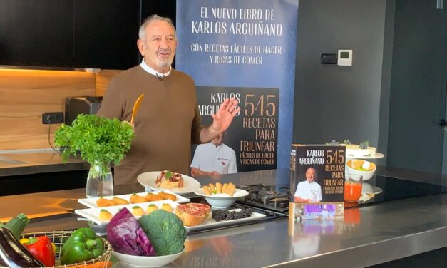 Karlos Arguiñano presenta su nuevo libro ‘545 recetas para triunfar’