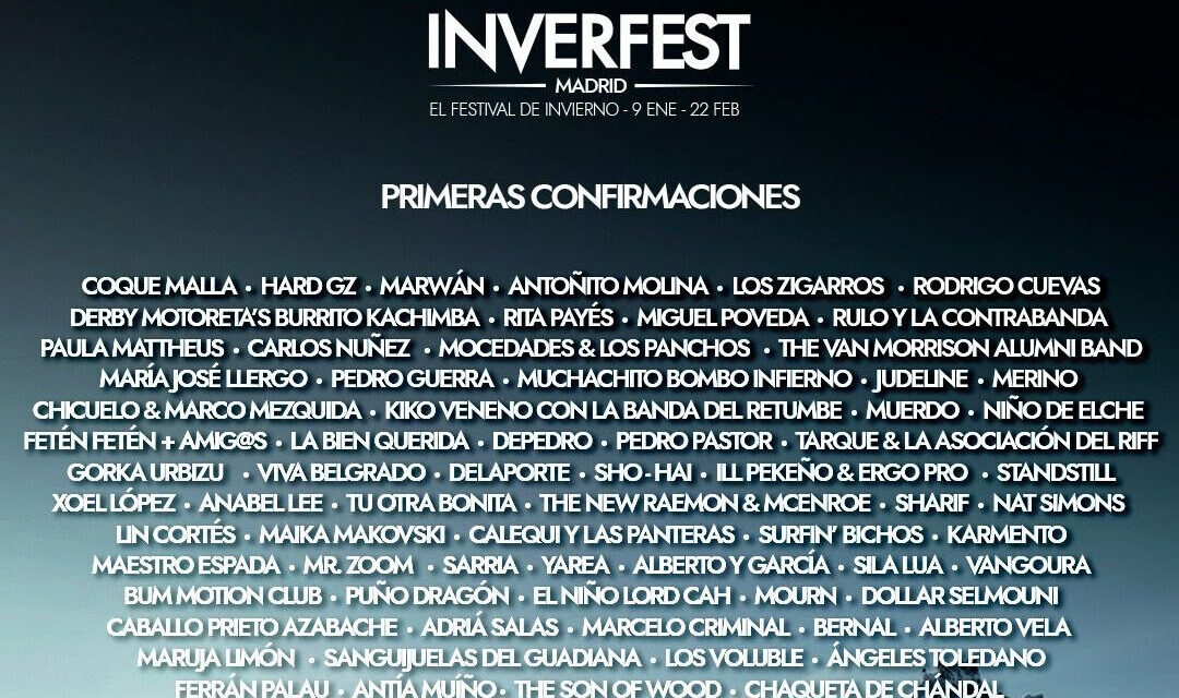 La undécima edición del Inverfest presenta más de 100 conciertos y varias sorpresas