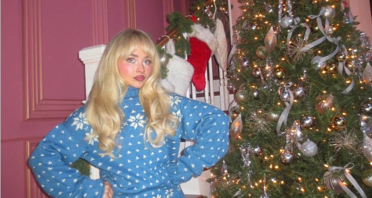 Sabrina Carpenter lleva la Navidad a Netflix