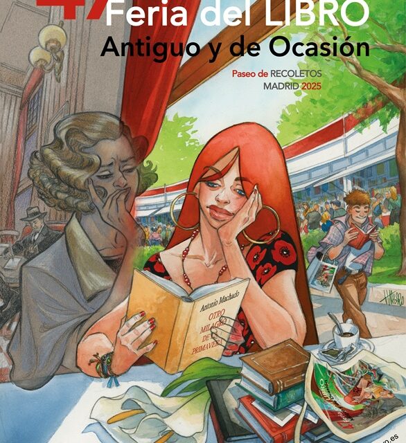 Se presenta el cartel de la Feria del Libro Antiguo y de Ocasión de Madrid