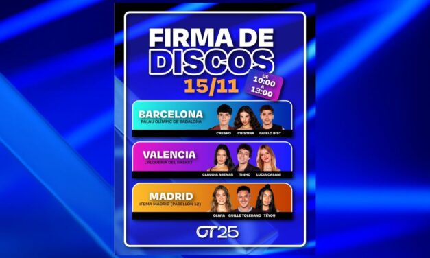 Firma de discos de OT 2025: fechas y a qué ciudades irán los concursantes