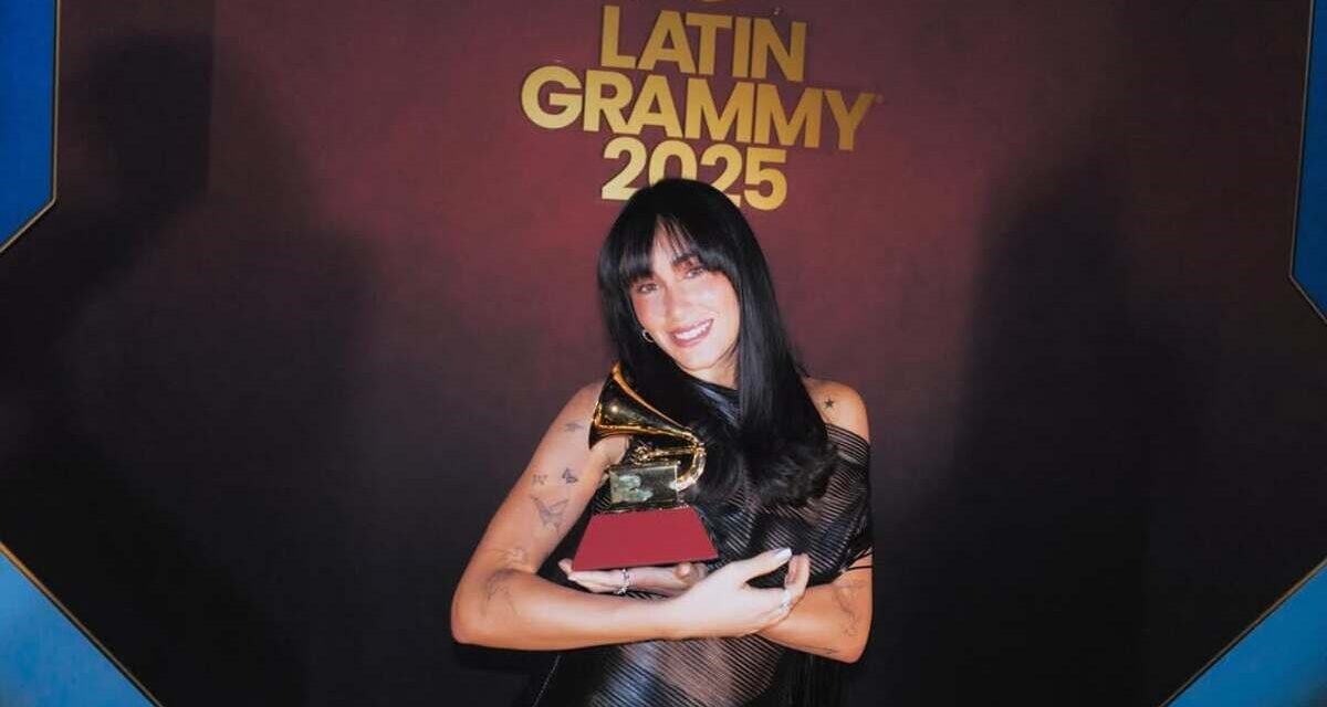 Aitana gana su primer Latin Grammy con ‘Cuarto Azul’