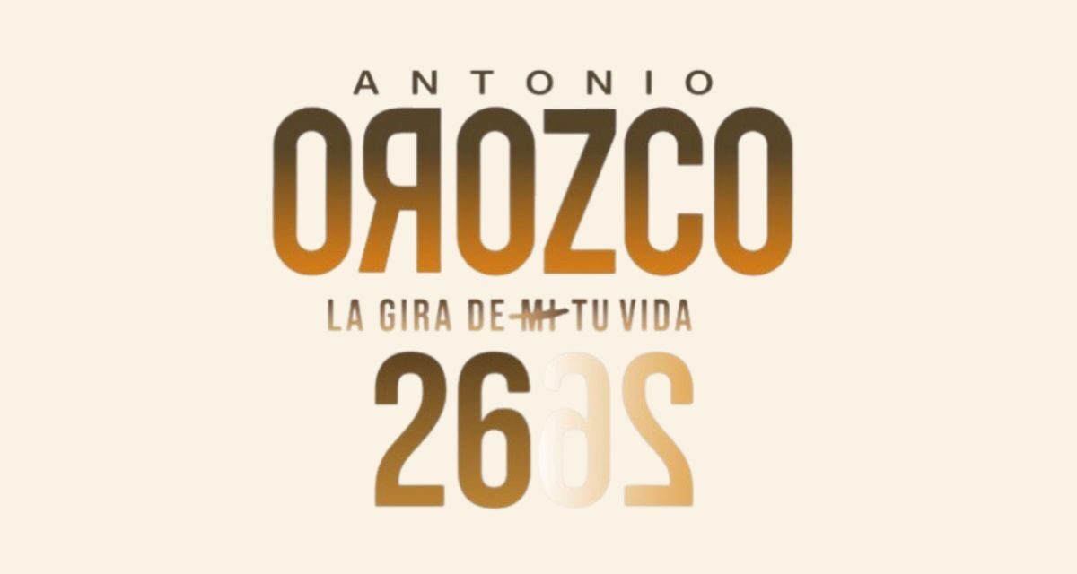 Antonio Orozco anuncia ‘La gira de tu vida’: pasará por 26 ciudades de España en 2026