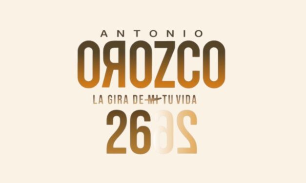 Antonio Orozco anuncia ‘La gira de tu vida’: pasará por 26 ciudades de España en 2026