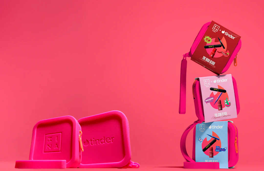 kit maquillaje 3ina tinder san valentín