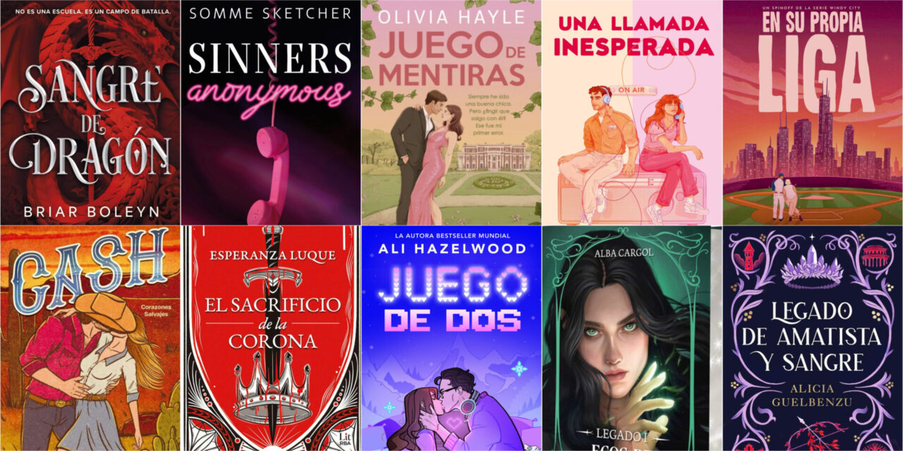 Novedades literarias de marzo: fantasía, romance y los libros que no podrás dejar de leer