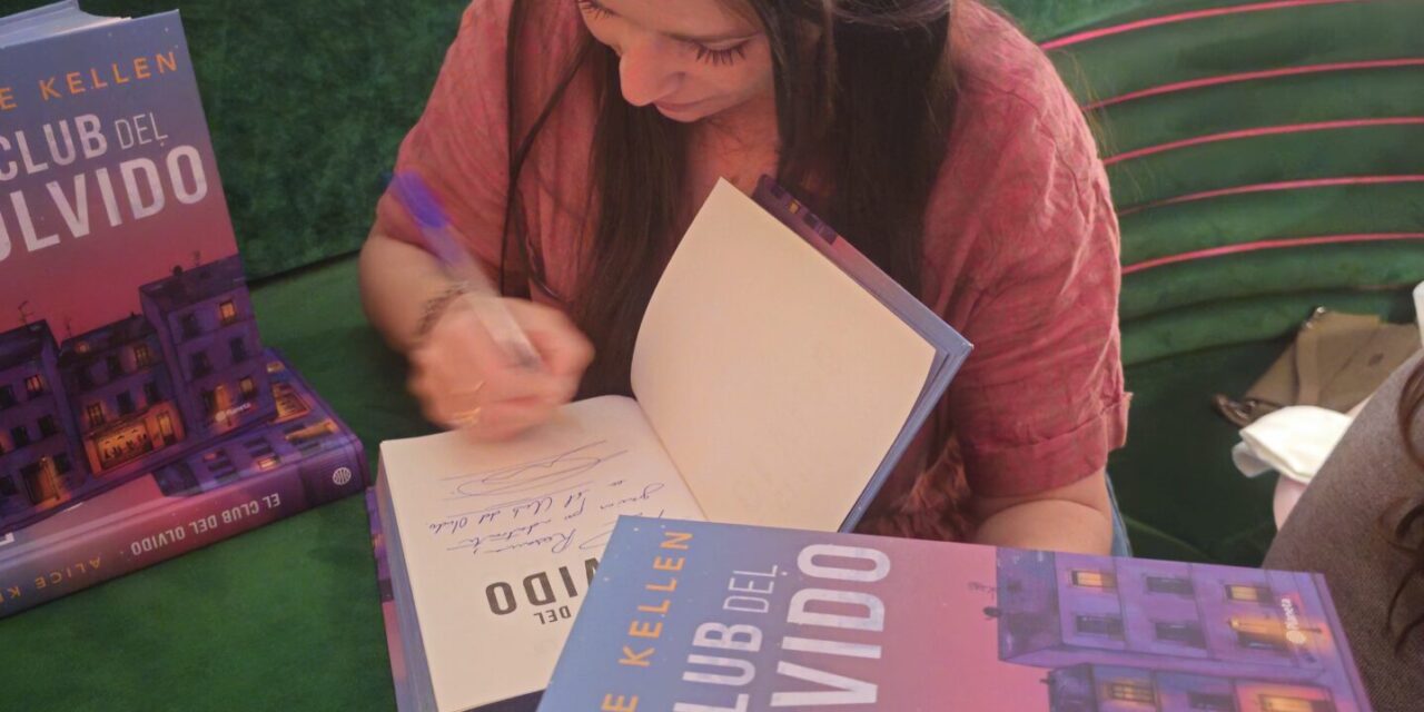 El recuerdo de lo que fuimos: encuentro con Alice Kellen y su nueva novela ‘El Club del Olvido’