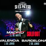 ‘Venga Que Si Es Pa’ Eso’ agota entradas en Madrid y refuerza el vínculo de Andrés Parra con el público español