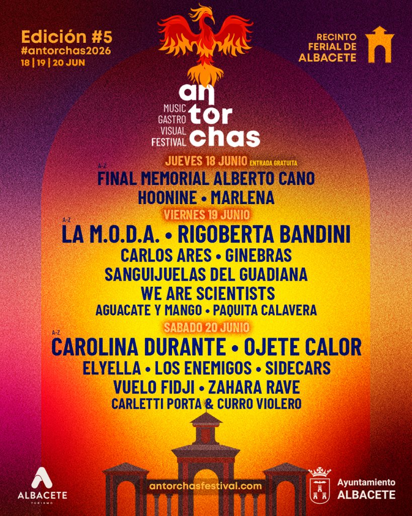 Cartel Antorchas Festival 2026